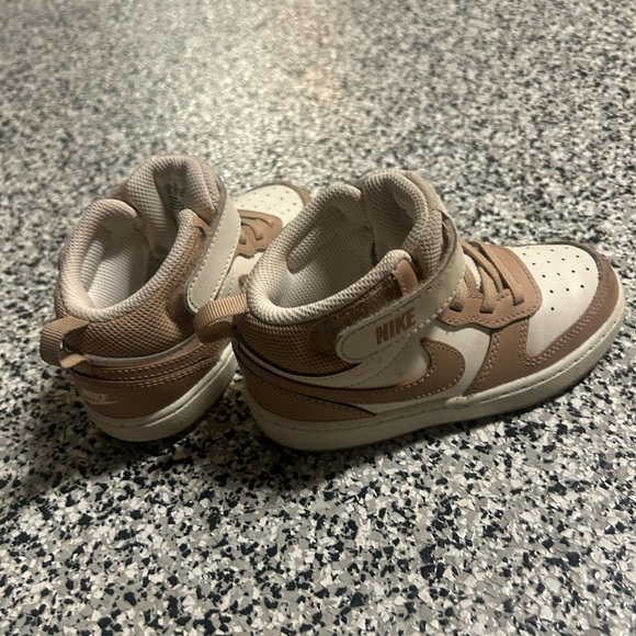 Nike Other - Nike Jordans Kids High-Top Sneakers - Brown and White